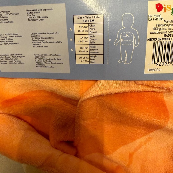 Bluey Bingo Toddler Dress Up Costume baby 12-18 months Disguise - Picture 4 of 4